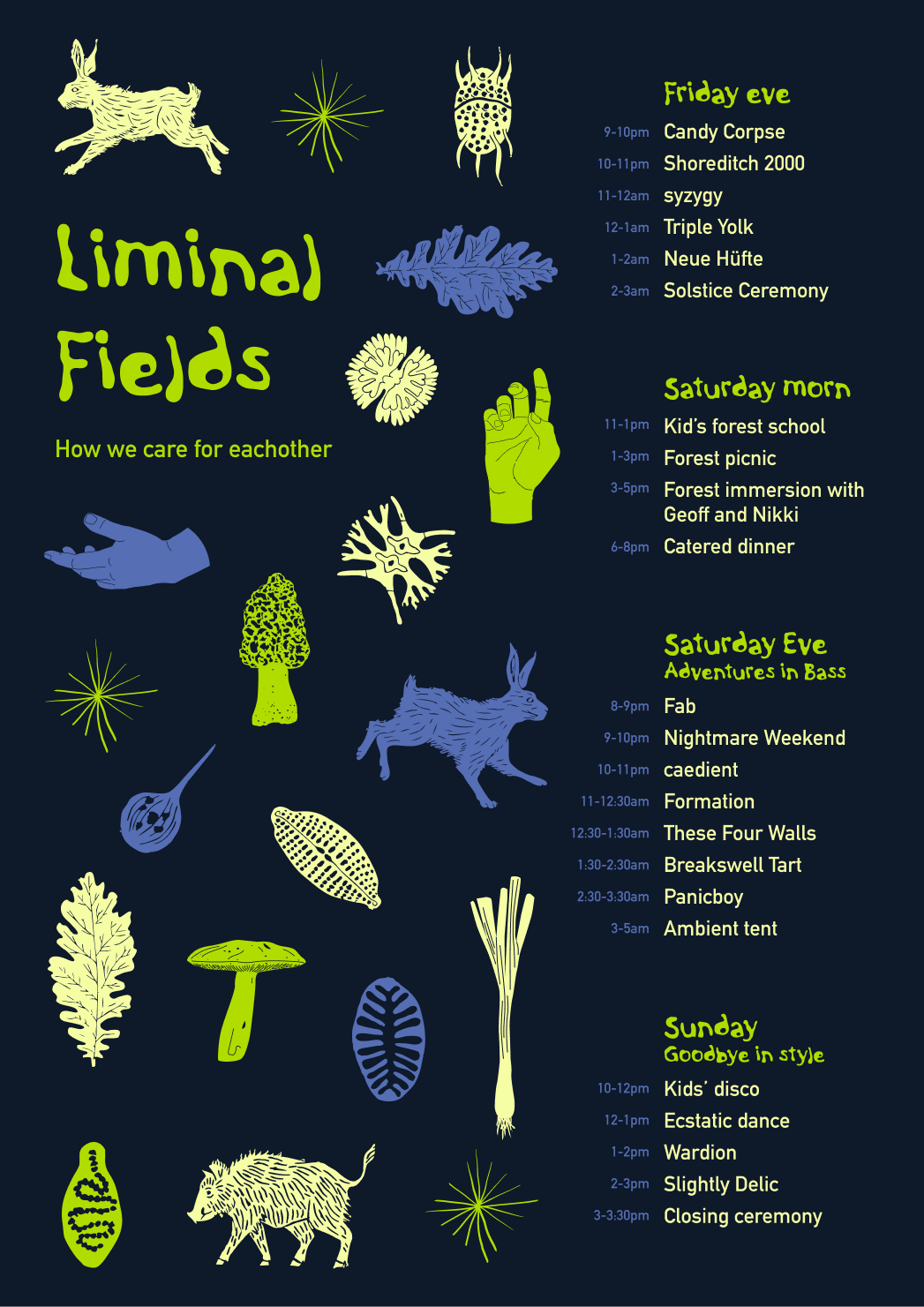 Festival Lineup